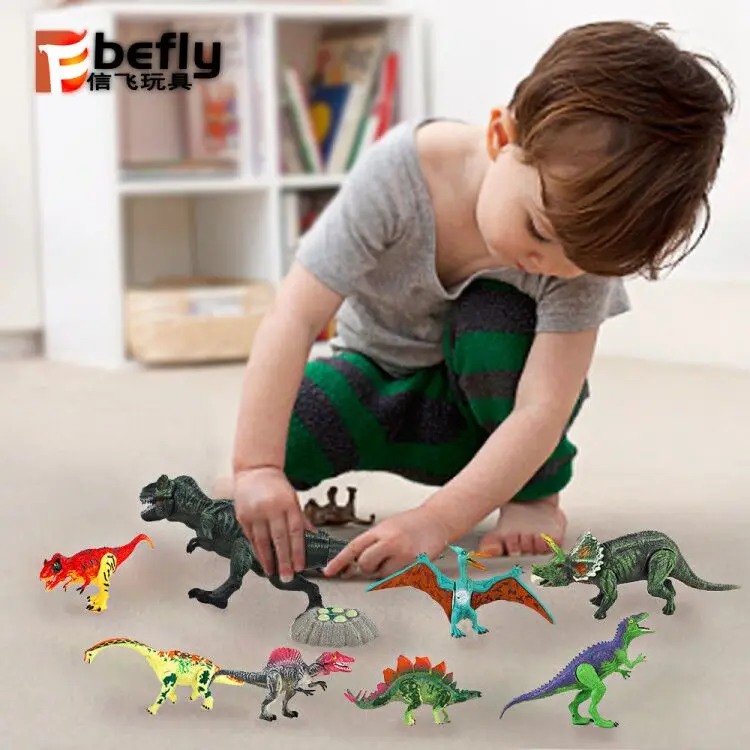 Шарнирные пластиковые игрушечные модели Movablae, реалистичные образовательные фигурки динозавров, от 6 до 9 дюймов, 18 шт.