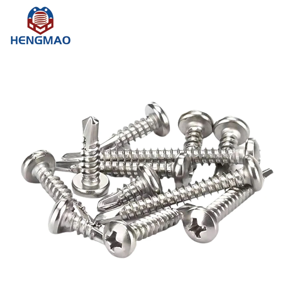 High Quality Stainless Steel Cross Pan Head Self Drilling Screws