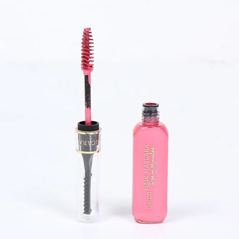 Professional 10 colorsHair Dye Temporary Hair Color Stick Non-toxic Salon Diy Hair Dyeing Mascara Great Gift for Girls