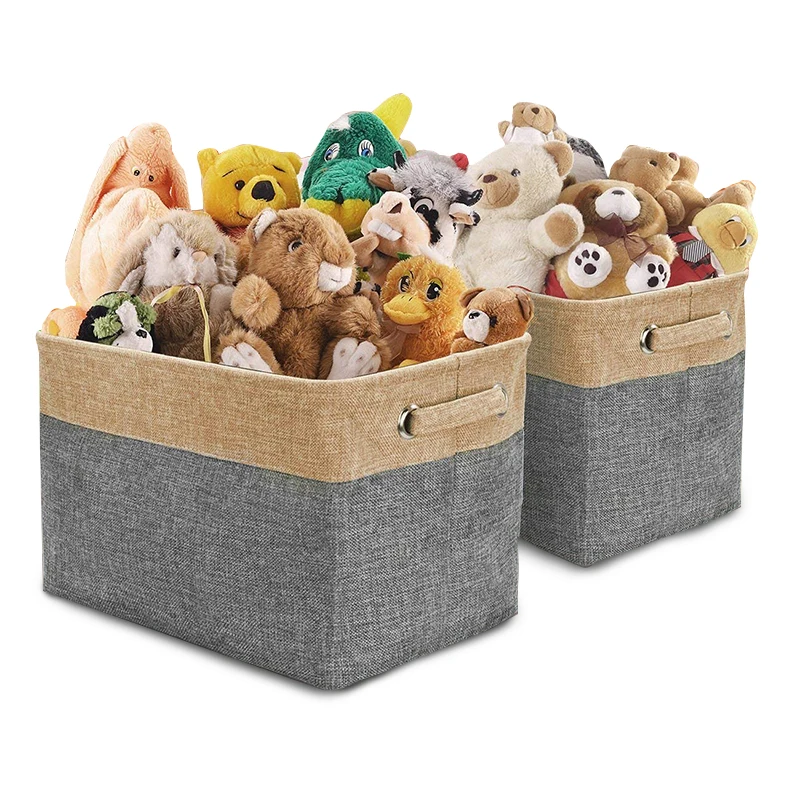 Fabric Foldable Storage bin Box foldable cube, toy storage boxes & bins for toy storage
