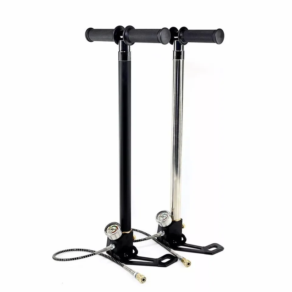 China factory wholesale 0-6000bar tungsten steel class 3 manual pump PCP air gun ship tire ball high pressure compressor