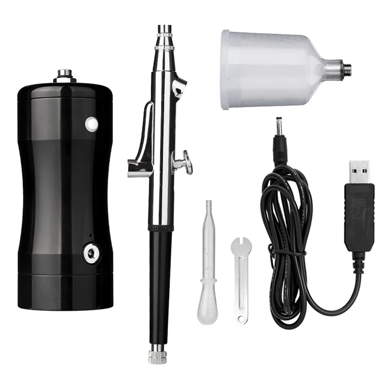Wholesale handheld  cordless  rechargeable portable facial airbrush mini makeup airbrush kit