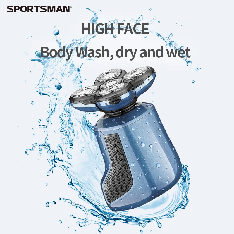  Sportsman 538 5D плавающие лезвия из нержавеющей стали бритвенный триммер перезаряжаемая электробритва для
