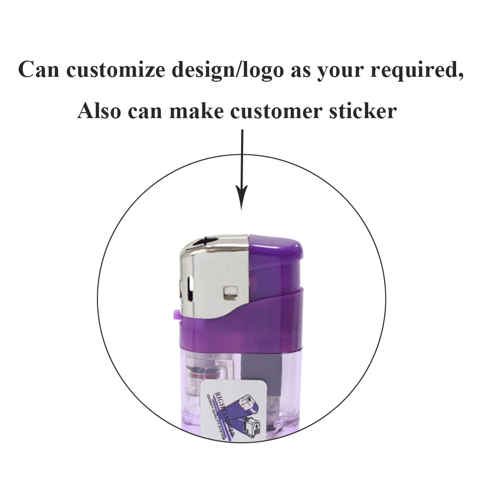 China free sample bulk big plastic electric gas custom other lighters smoking accessories