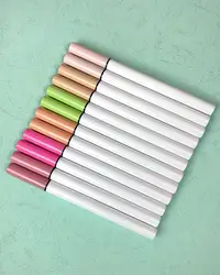 Smooth Pencil Multicolor Fluorescent Smudge-proof High Pigmented Waterproof Body Art Pencil