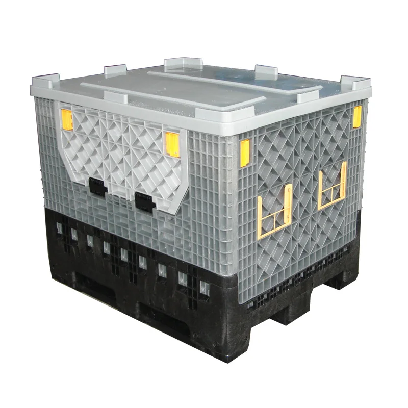 Factory supply foldable pallet box crate collapsible pallet container