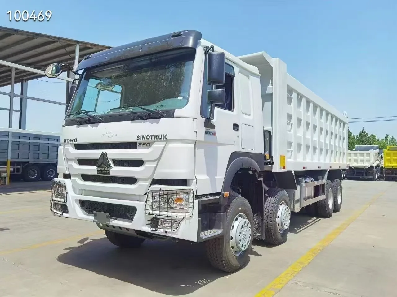 2024 Brand New SINOTRUK HOWO Truck High Quality Low Price Dump Truck 8x4 380HP 400HP 12Wheels for Sale sinotruk howo engine