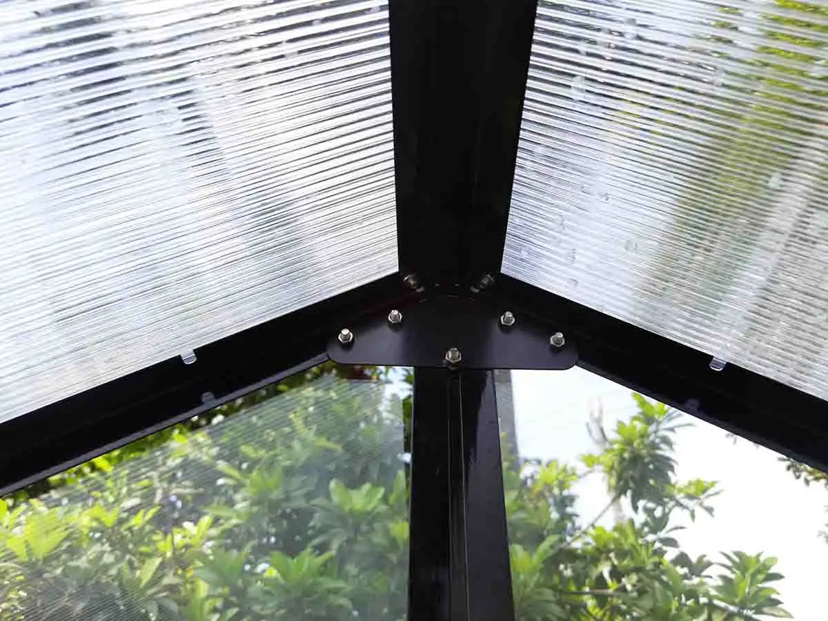 Modern Design Used Aluminum Greenhouse Mini Greenhouse Indoor Single Span Greenhouse Polycarbonate Sunroom