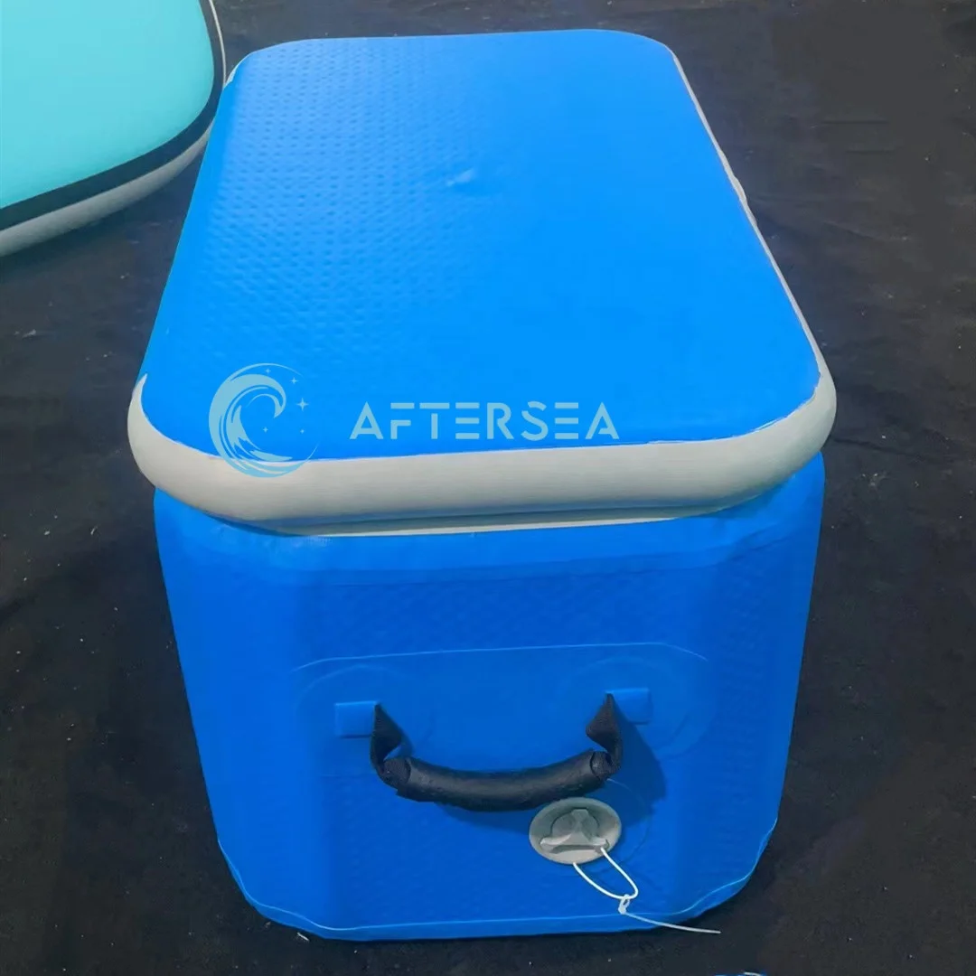 Inflatable drop stitch Outdoor foldable insulated ice chest cooler box