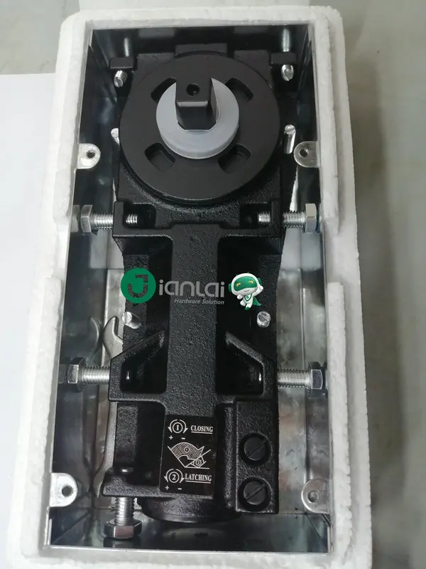 Glass Door Fittings Accessories For Floor Spring Patch Fittings Combo Set Hydraulic Floor Spring