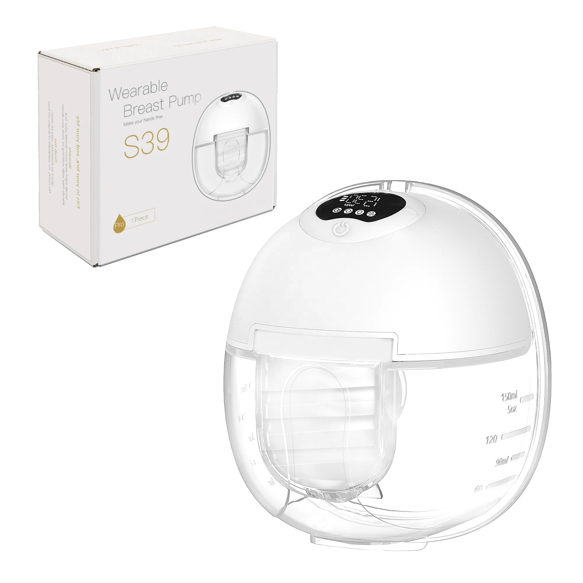 rechargeable BPA free silicone duckbill valve extractores de leche electrico hands free breast milking machine for woman