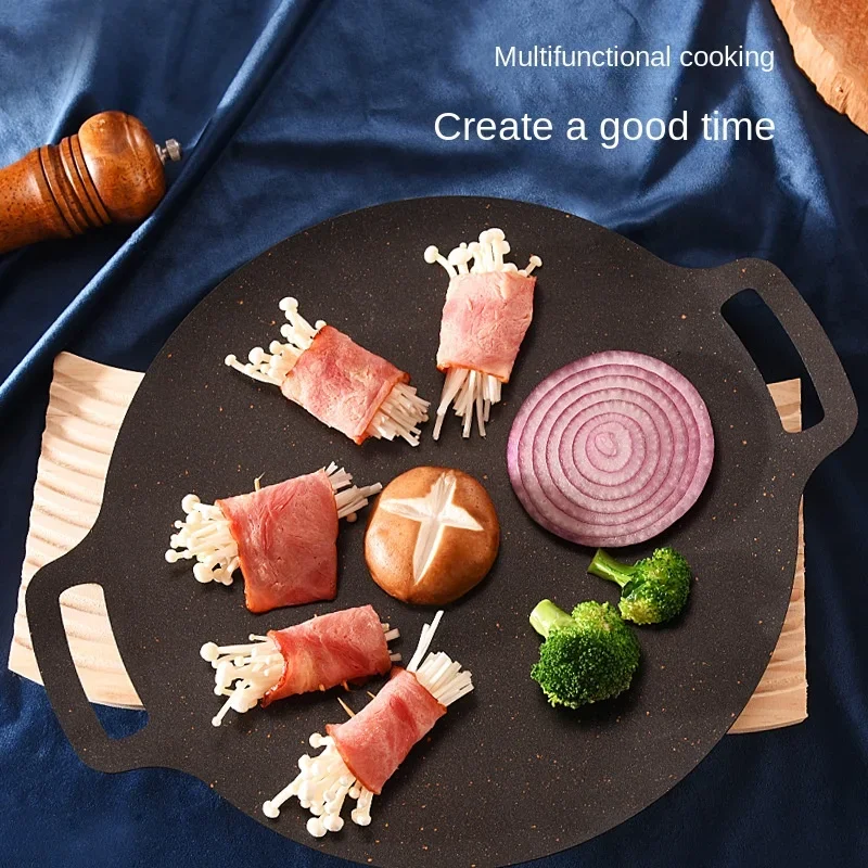 Oem Service Non Stick Mini Grill Pan Fish Barbecue Grill Pan Portable Camping Barbecue Grill Outdoor Bbq