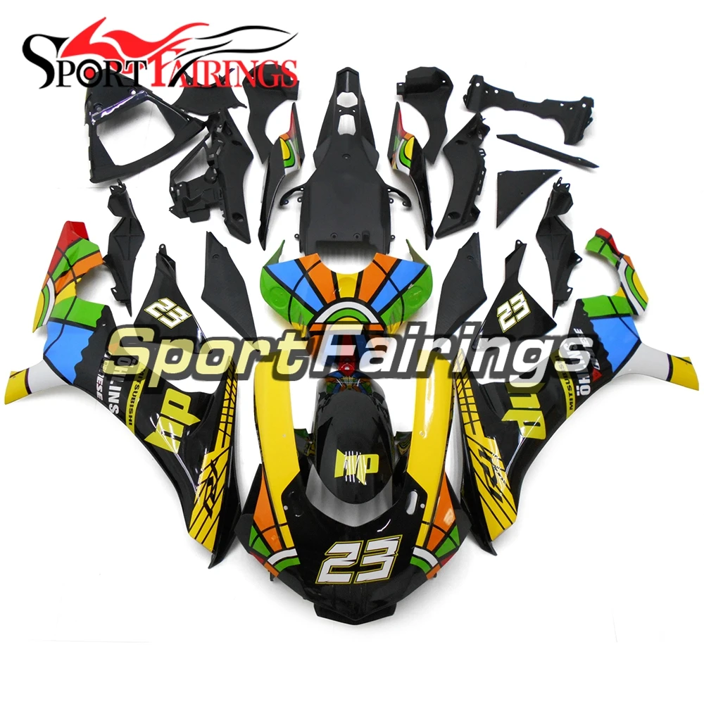  Красочные Обтекатели No.23 подходят для Yamaha YZF1000 R1 2015 2016 2017 2018 2019 ABS инъекция Sportbike комплект