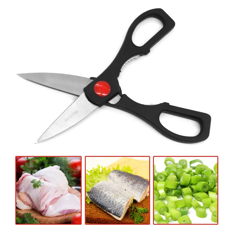 stainless steel meat chicken lobster heavy duty kitchen shears poultry kitchen scissors