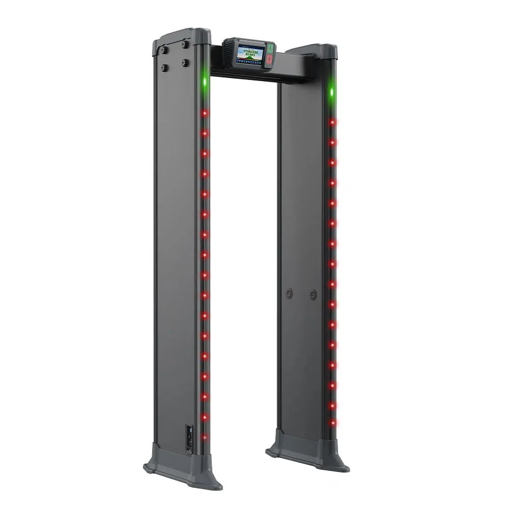 BOTAR 18/24/33/45 zones arch way metal detector  door frame walk through metal detector  for airports