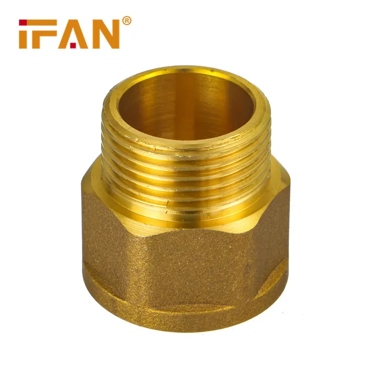 IFAN Plumbing Materials 15MM Male Adapter Threaded Coupling Copper Brass Plumbing Fittings