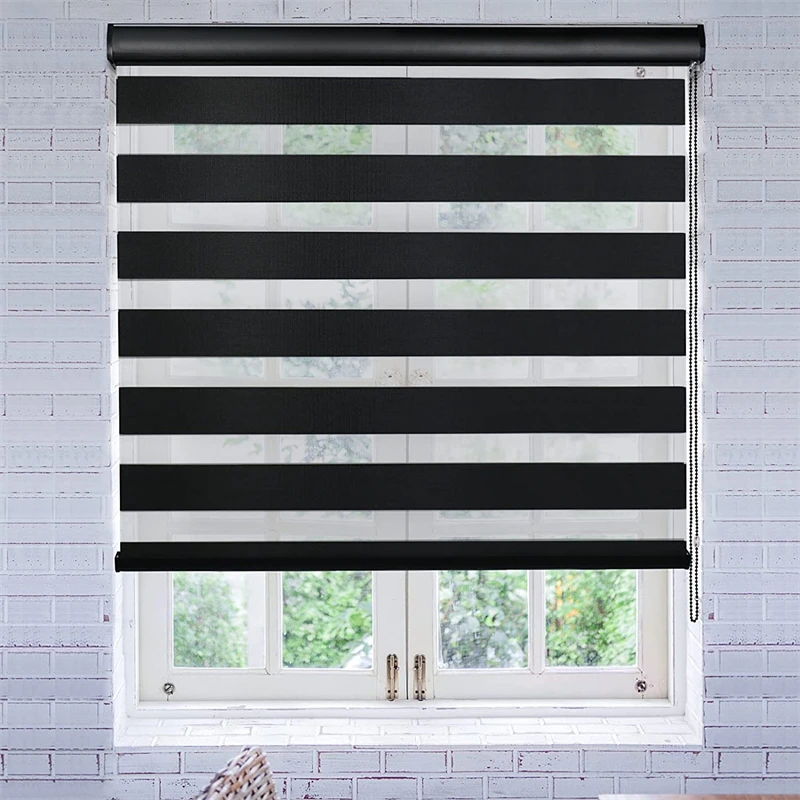 Zebra Blinds Motorized Electric High quality Zebra Shade