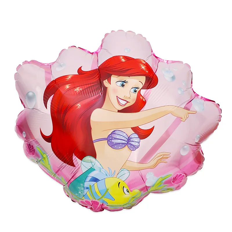 2022 New Design Wholesale Cartoon Shape Princess Helium Foil Balloons
