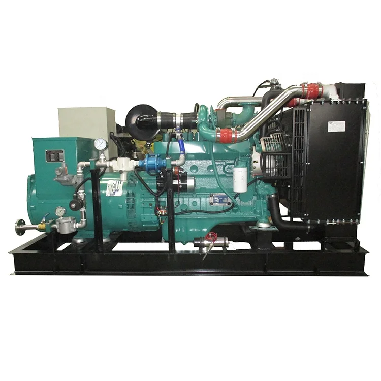 50kw 80kw 100kw/200kw/300kw/500kw/kva LPG/CNG/biogas methane clean energy natural gas generator set