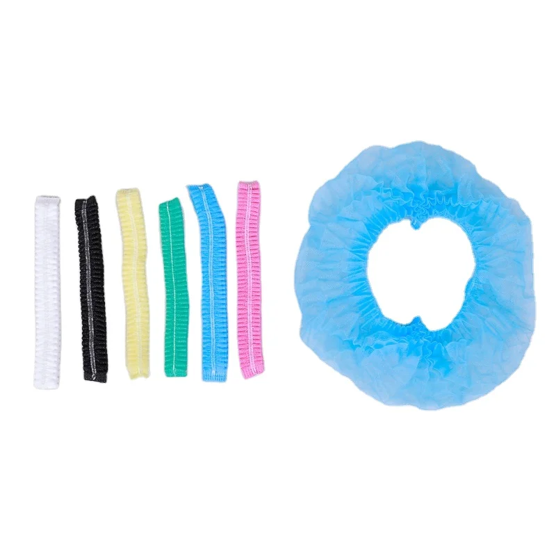 good quality nonwoven mob cap pp mob cap disposable bouffant cap at the Wholesale Price