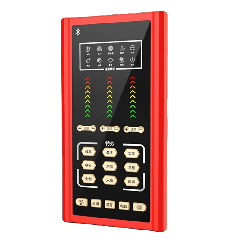 Высокая Синхронная скорость звуковая карта без каких-либо задержек RK-C20 Профессиональный Live с большим количеством звуковой