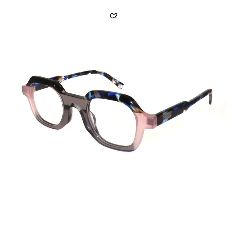 2024 Vintage Retro Fashion High Quality Polygan Frame For Ladies Men Optical Glasses