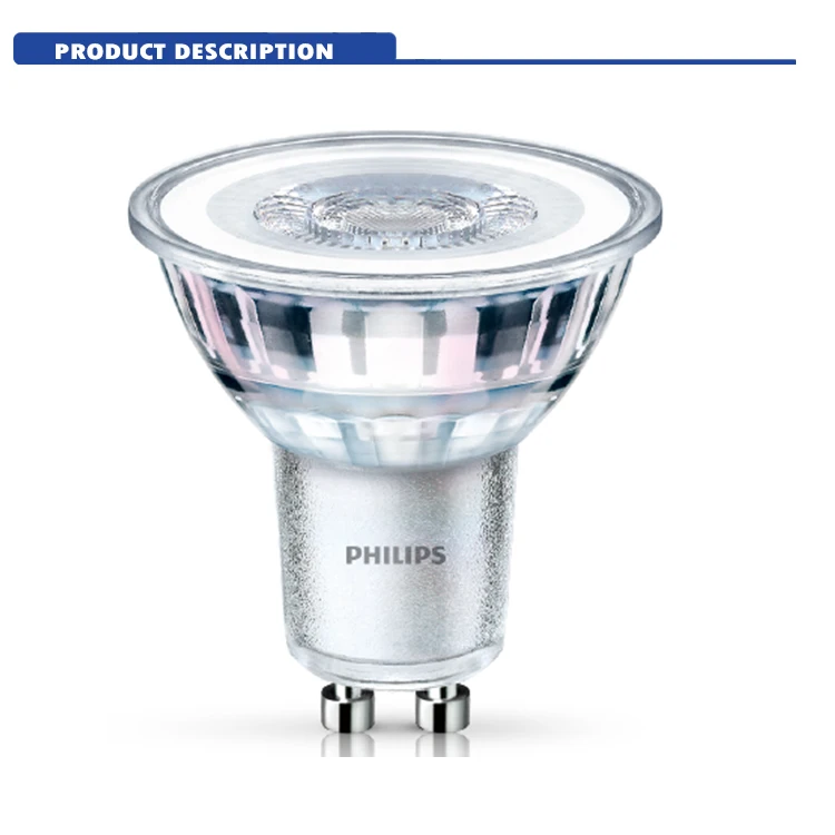 Essential LED 4.6-50W GU10 827/830/865 36D LED BULB GU10 PHILIPS