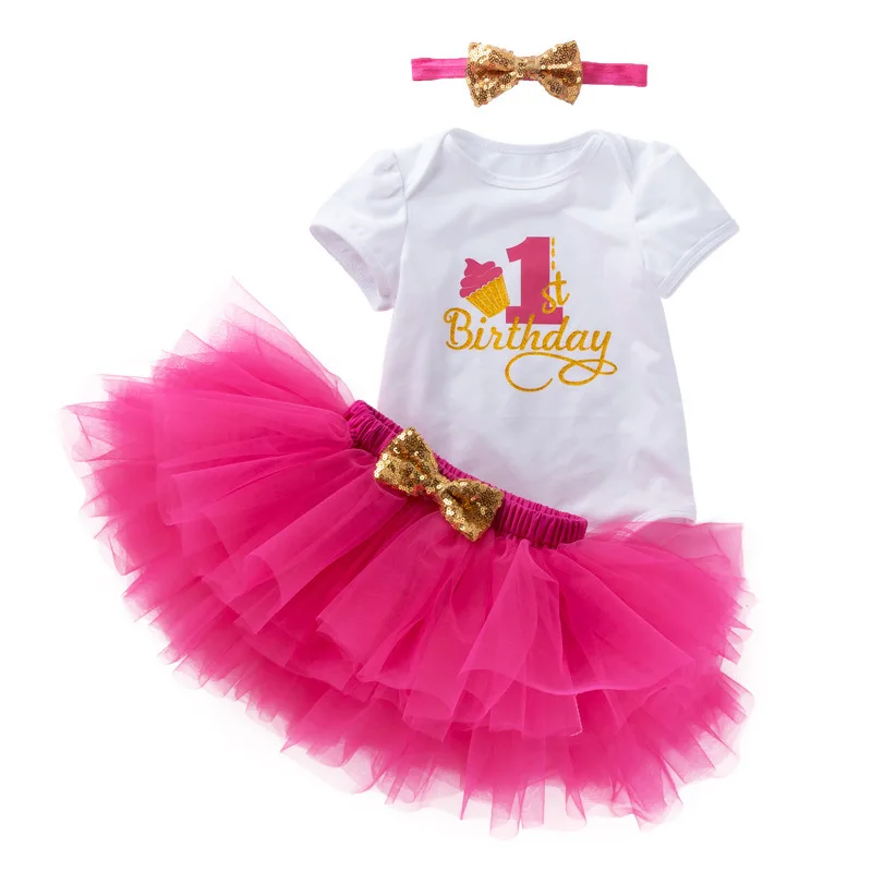2023 Summer Baby Girl Dress Birthday Baby Dresses 2 Year Girl Multicolor Christening Dress For Baby Girl