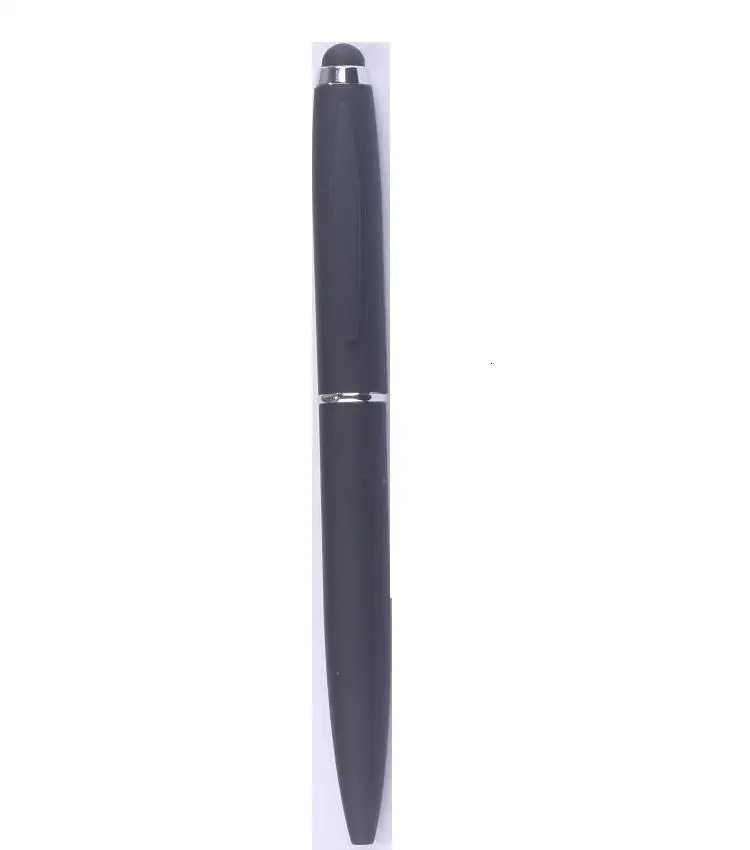 Hot selling metal ballpoint pen with stylus on the top