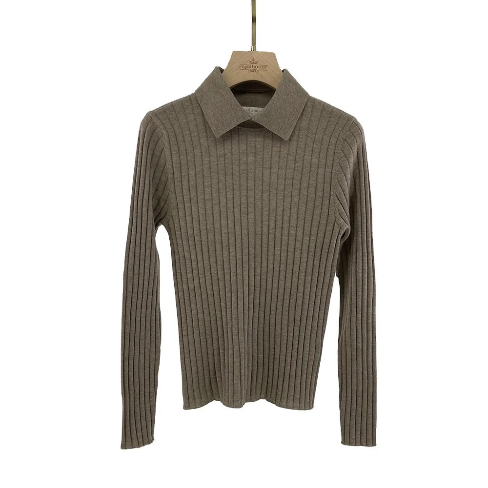 Oem Mongolian Manufacturers Wholesale 100% Pure Inner Cashmere Knitted Worsted 100 % Women Cashmere Sweater