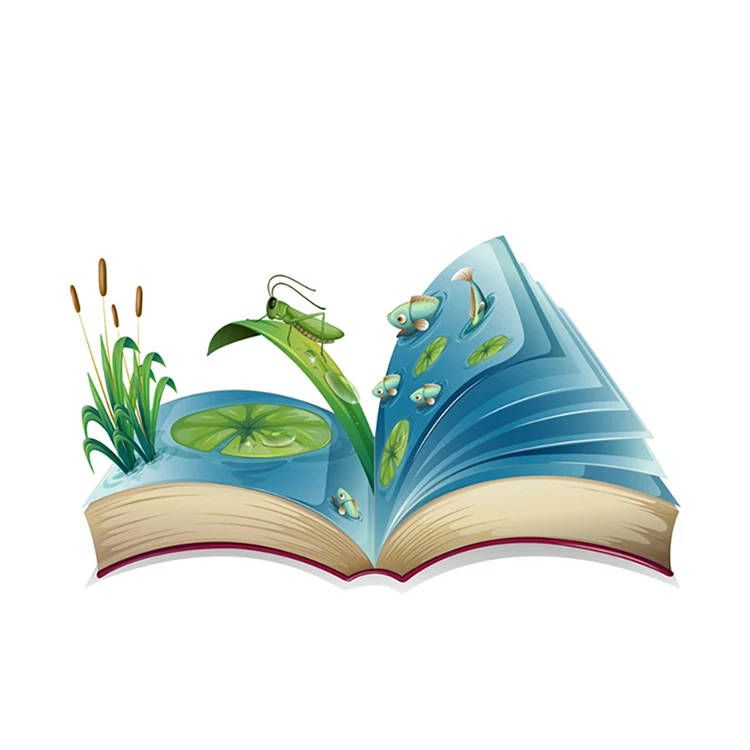 
3D flip picture book for children education baby reading book 