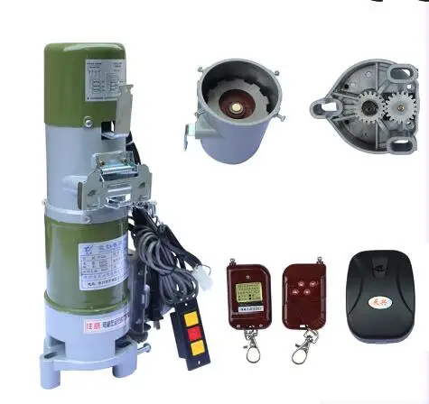 Solar Side Motor For Roll Up Gate Control System Of Shutter Rolling Gate Motor