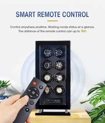 Support Customization Quiet Smart Remote Control Touch Screen Luxury Automatic Watch Winder