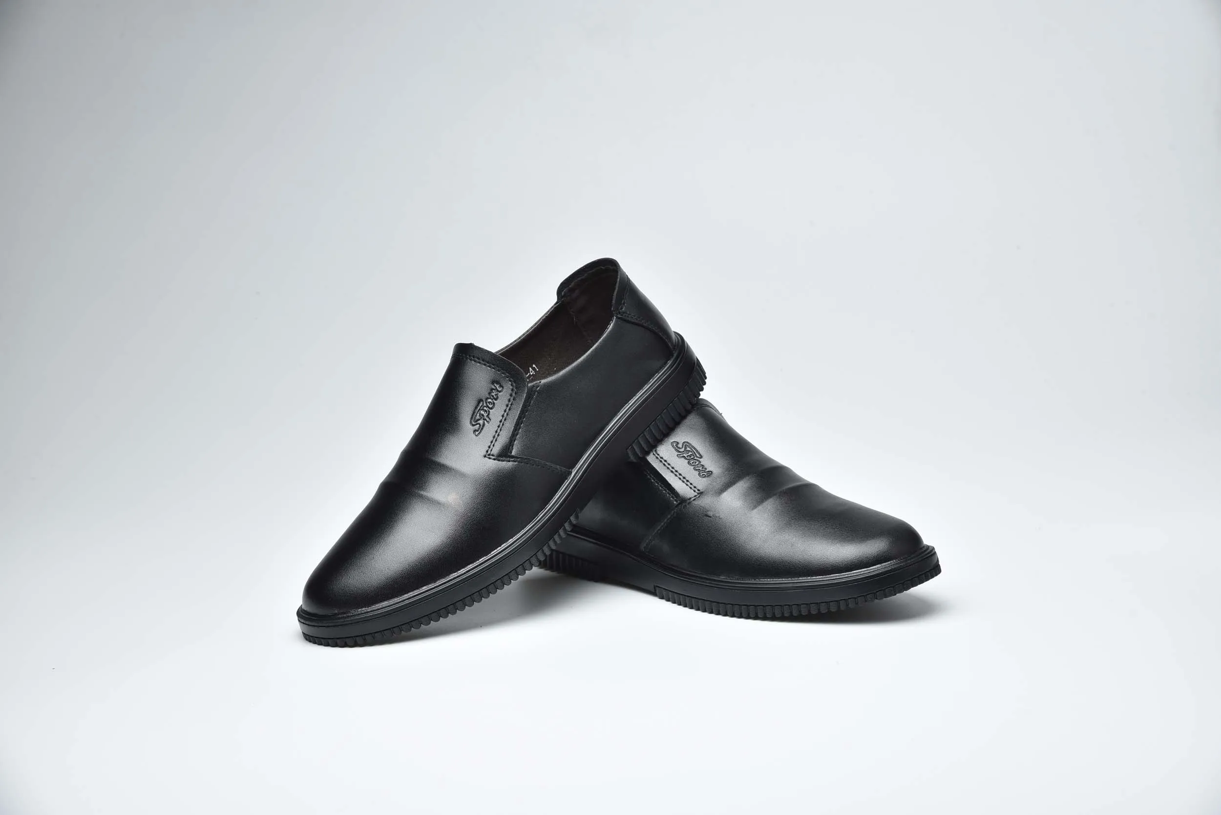 SAFETYLEADERS Hotel kitchen chef safety shoes lofaer shoes with anti slip rubber outsole