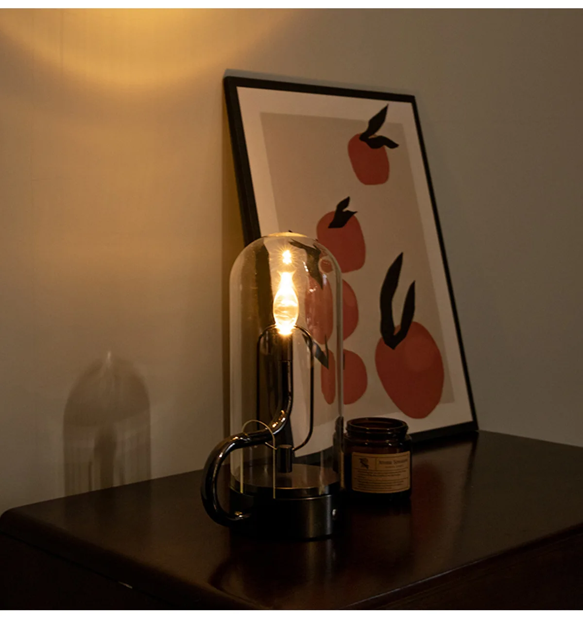 Charging Candle Swinging Light Luxury Atmosphere Lamp Counter Dining Table Retro Ornament Desk Lamp