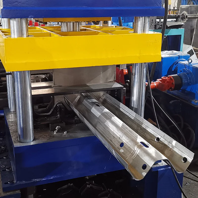 2 Waves 3 Waves Crash Barrier Highway Guardrail Metal Steel Sheet Making Roll Forming Machine