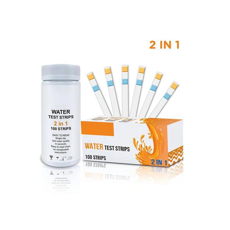 2 in 1 Water Test Strip Pool & Spa Test Strips