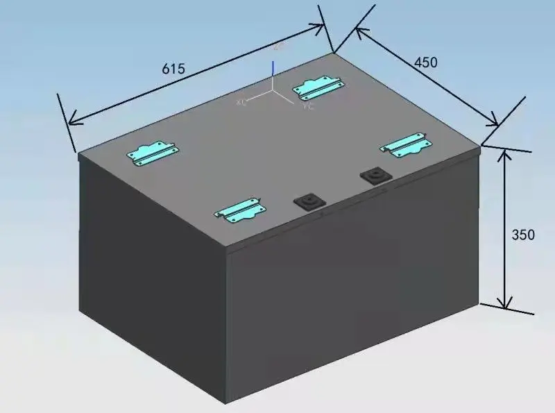 Convenient Large Capacity Lithium Battery Rv Automobile Battery Inverter Battery Wholesale