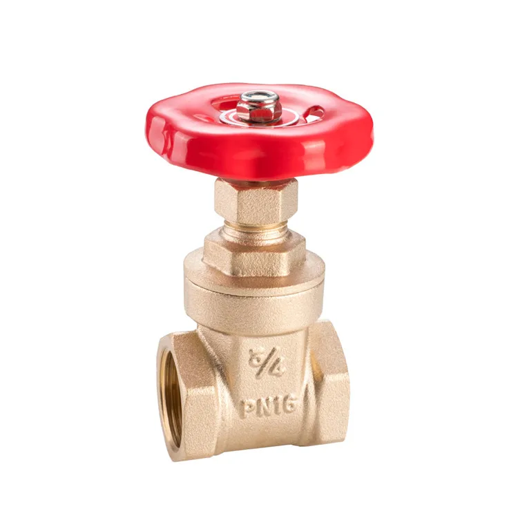 High Quality Factory Wholesale DN15-DN50 PN16 Brass Thread Forged Gate Valve