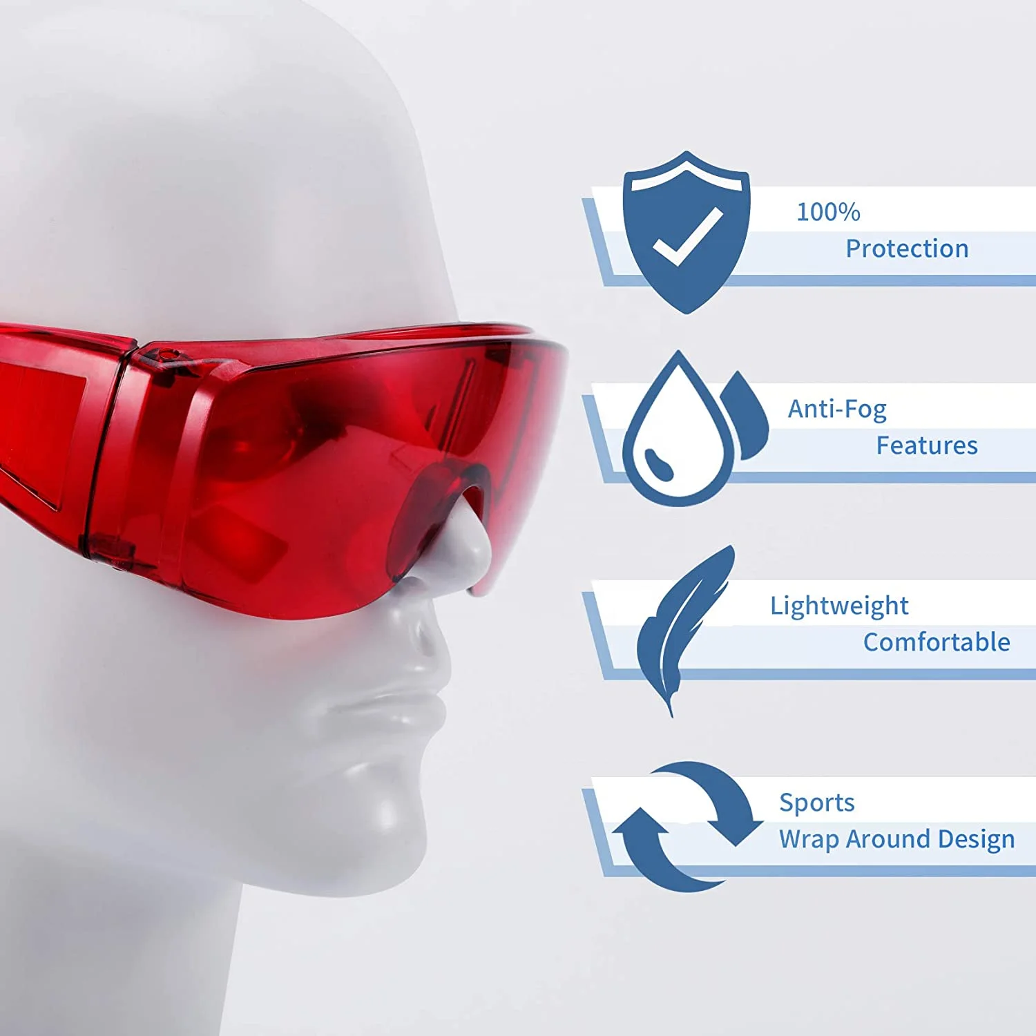 Hot selling Dental curing light protective glasses Eye glasses supply Protective Eye  UV Dental Dentist Glasses Dental googles