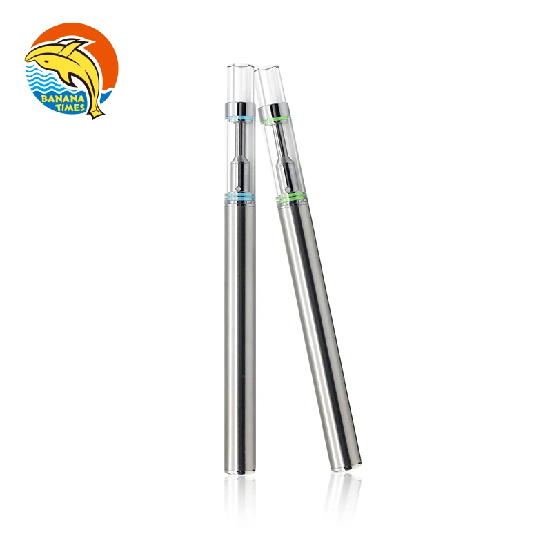 
2020 Hot Products O2 Glass Cbd Vape Stainless Steel Mini Portable Vape Pen 