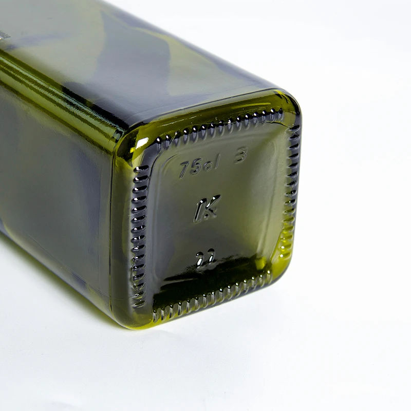 Cooking Oil Antique Green Amber 250ml 500ml 750ml 1L Olive Oil Glass Bottles