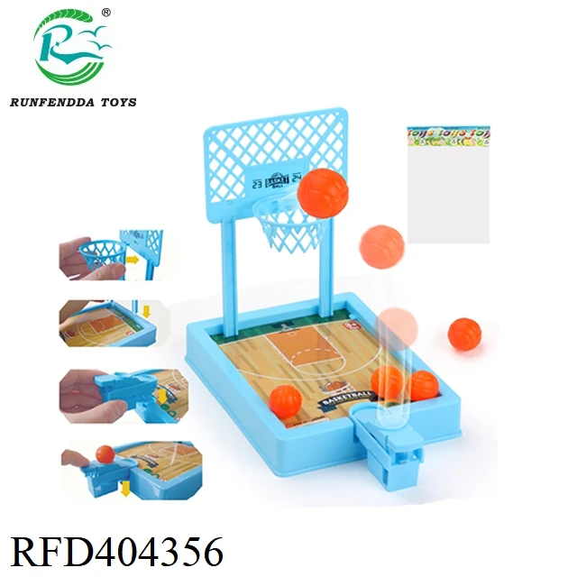 Funny Finger Catapult Basketball Hoop Board Game Mini Desktop Basketball Shooting Game