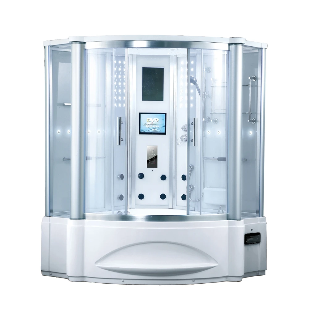 2023 popular new style free standing shower cabin luxury comfortable shower cabin with large tub