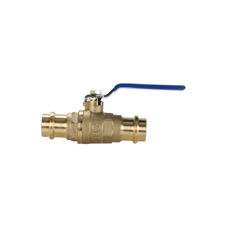 Hengshi US market C46500 1/2 inch to 4 inch high quality Press Brass ball valve