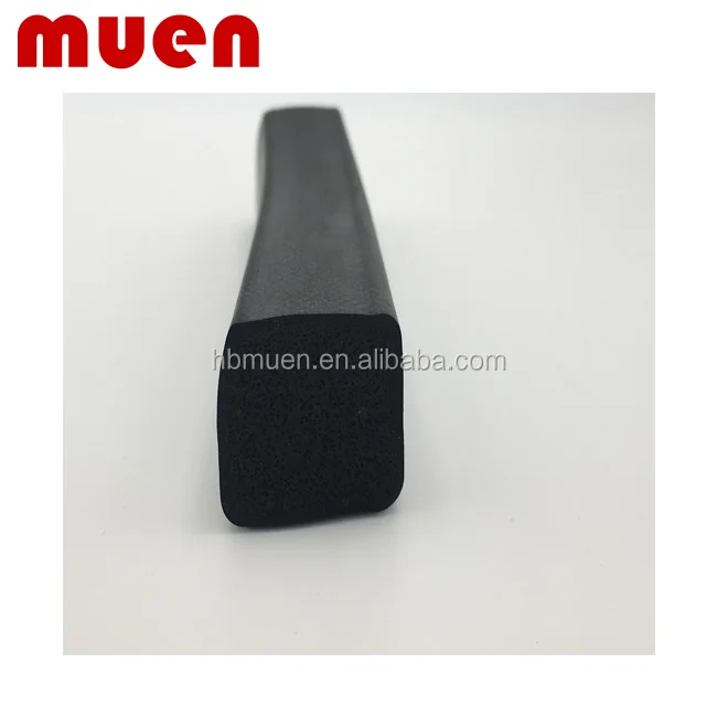 Factory direct EPDM flame retardant solid rubber strip/customized EPDM rubber seal strip