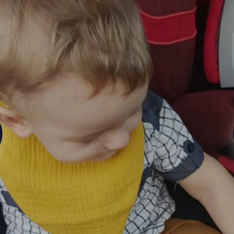 child bibs double gauze drooling towel baby crepe handkerchiefs press button cotton eating bag High quality