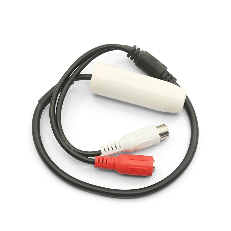 GK-201A High-fidelity,High sensitivity CCTV audio noise reduction cctv microphone with 2 years warranty for Monitoring equipment