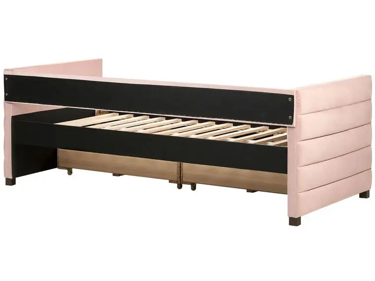 Factory Wholesale Double Fabric Day Bed Bedroom Furniture Sofa Bed With Trundle