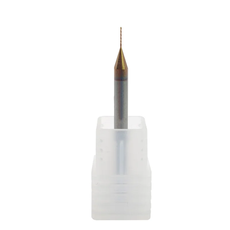 JR129 CNC cutting tools high quality 0.15-0.3mm diameter fixed 3mm shank coating carbide micro drill bits for PCB